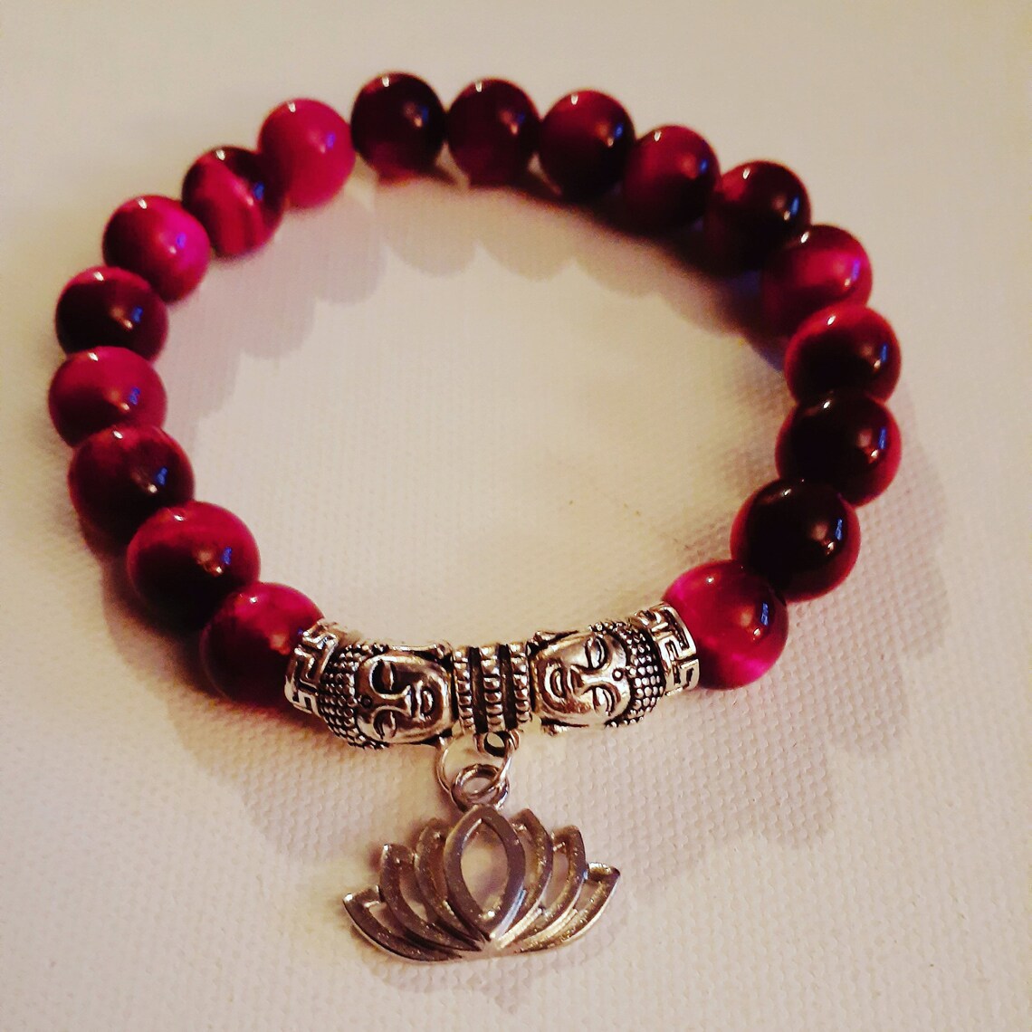 Lotus Flower Bracelet Etsy