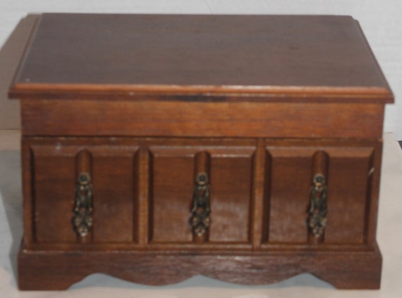 antique wooden music boxes