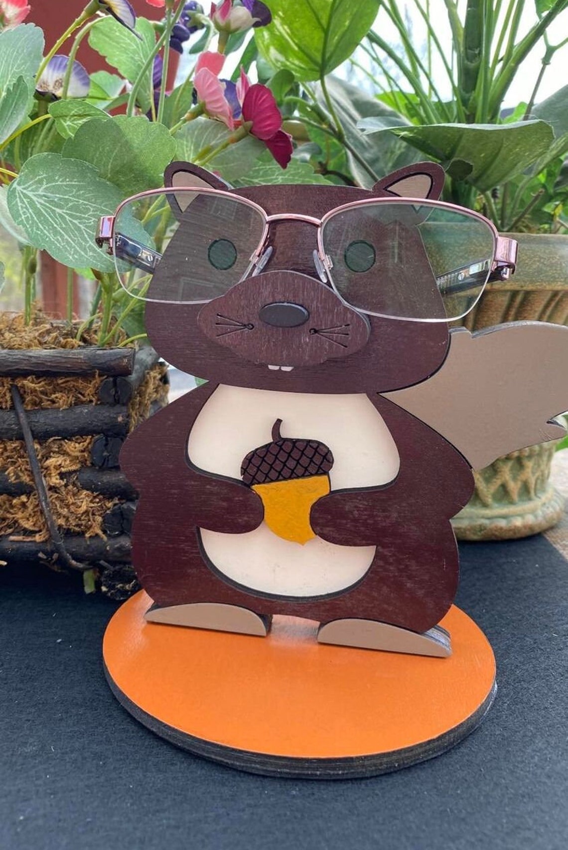 Animal Eyeglass Holder Wooden Eyeglass Holder Bear Eyeglass Etsy