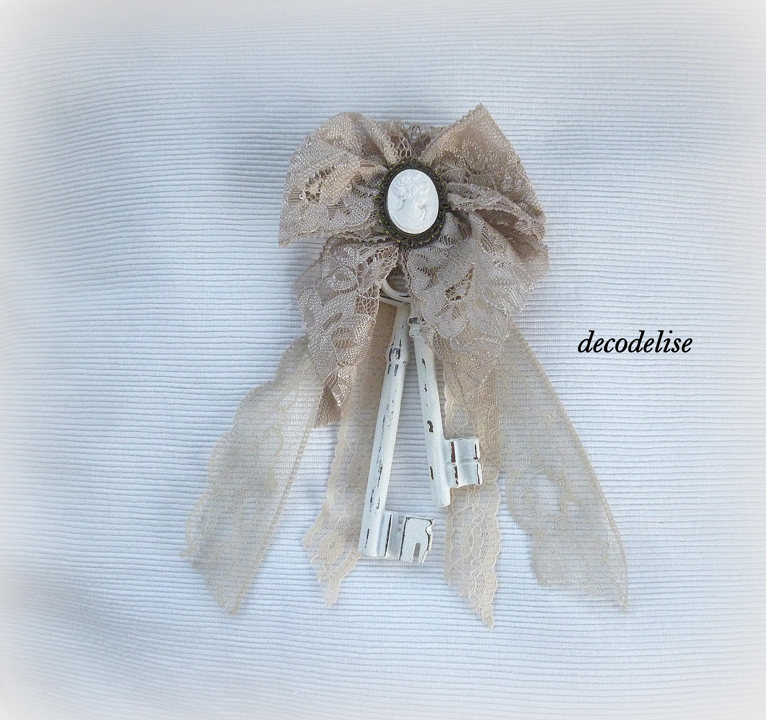 Trousseau de Clés Anciennes Shabby