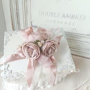 Coffret à bijoux shabby/romantique Boite de rangement