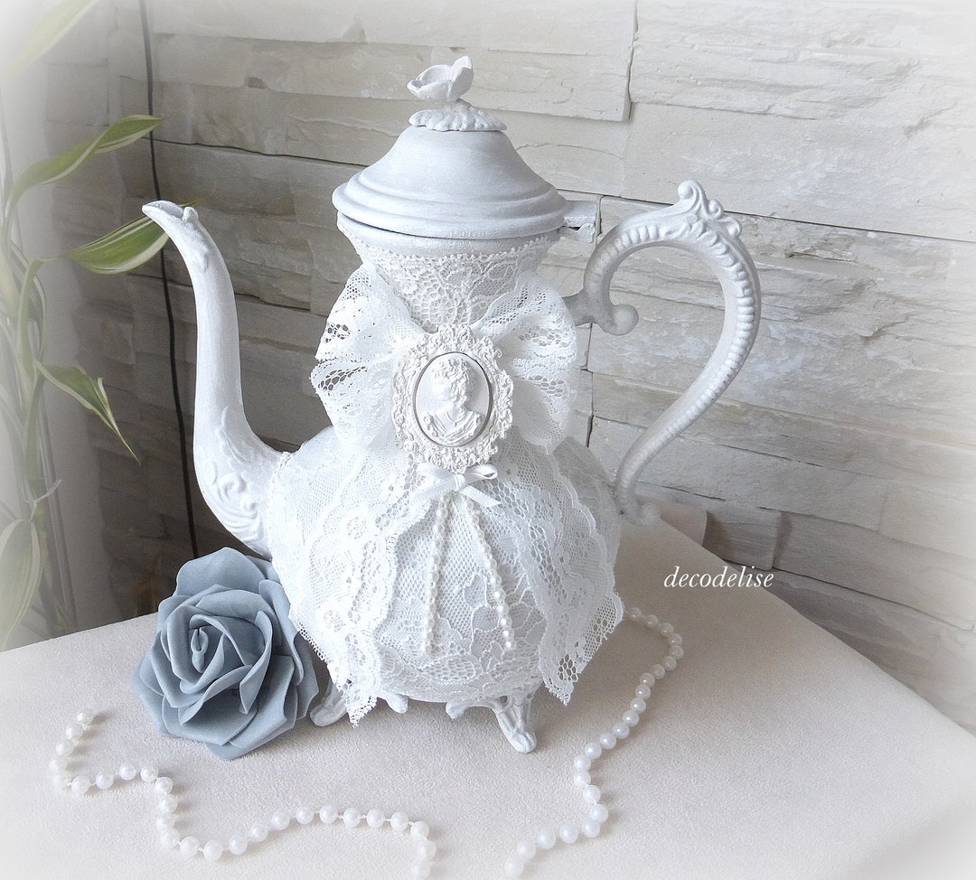 Théière Originale En Porcelaine Multicolore - Neuve - à Offrir Ou Collectionner