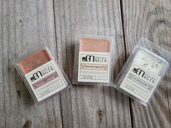 Lammas Ritual Herbal Soy Wax Melts: Mediterranean Fig, Banana Bread, Sunglow