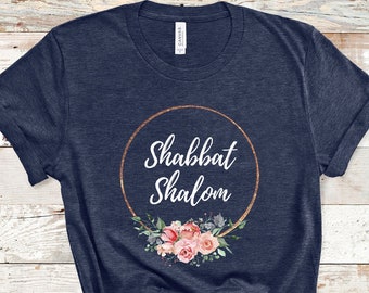 T-shirt Shabbat Shalom, camicia messianica della Torah ebraica, camicia del giorno di riposo del sabato, camicia Yeshua Yahusha, Yahweh Yahuah