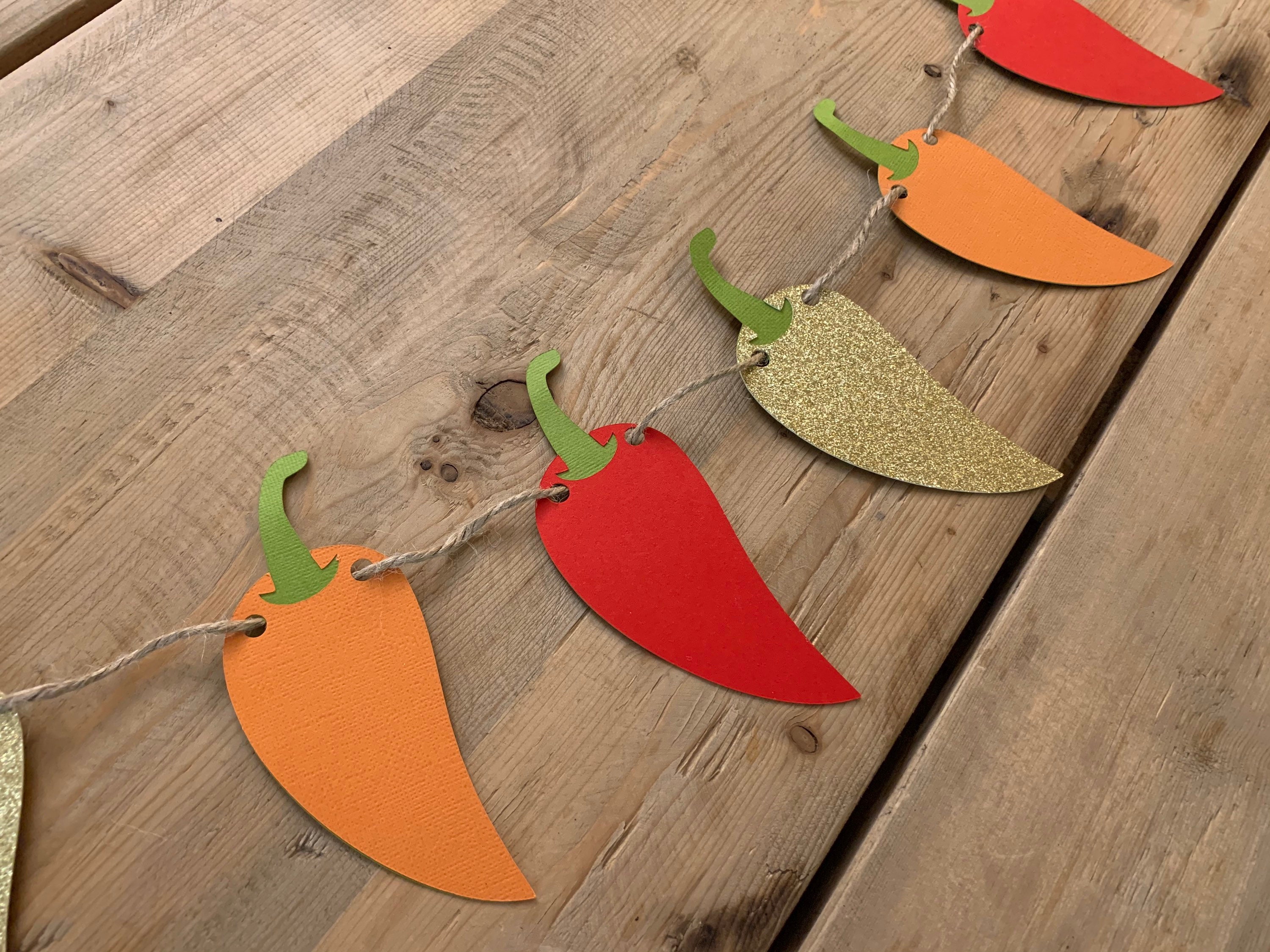 Chili Pepper Garland / Mexican Fiesta Chili Pepper Garland / Etsy
