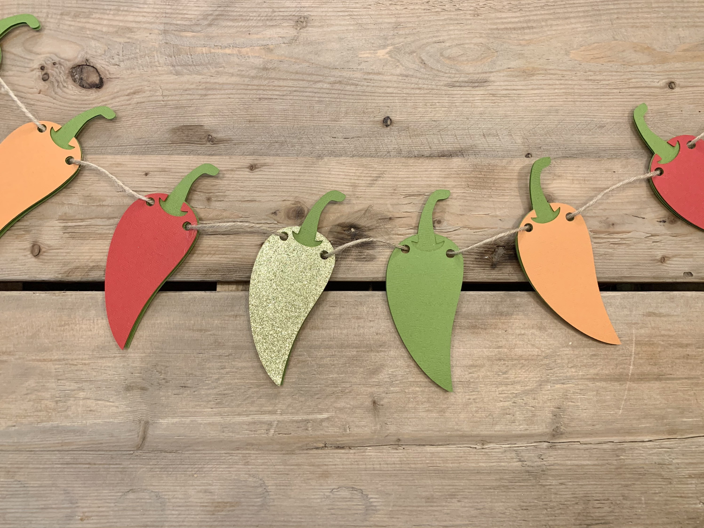 Fiesta Chili Pepper Garland Etsy