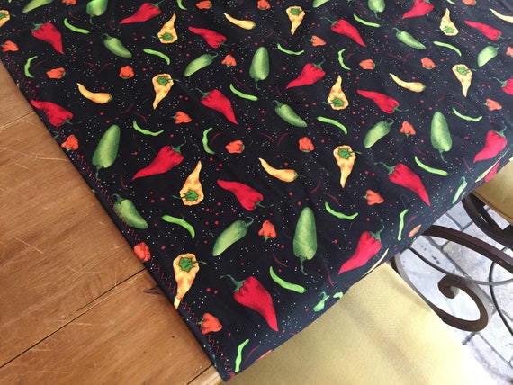 Fiesta Party Chili Pepper Tablecloth Table Runner Decoration Etsy