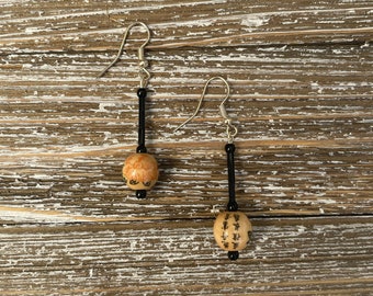 Asian Wood Earrings