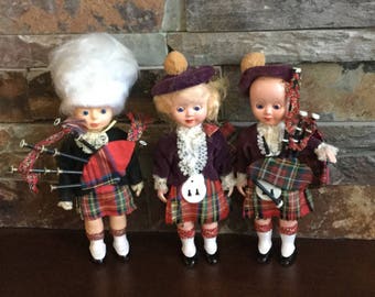 Vintage Scottish Dolls