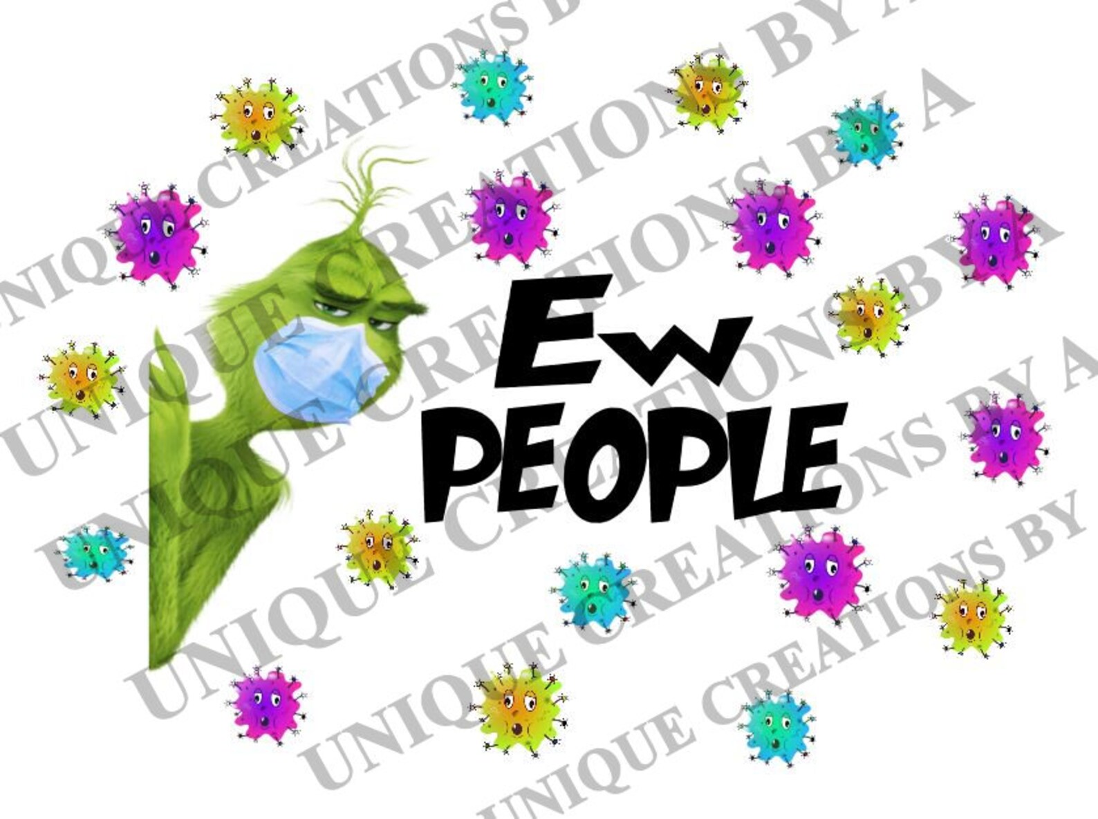Grinch Germ EW PEOPLE PNG - Etsy Canada