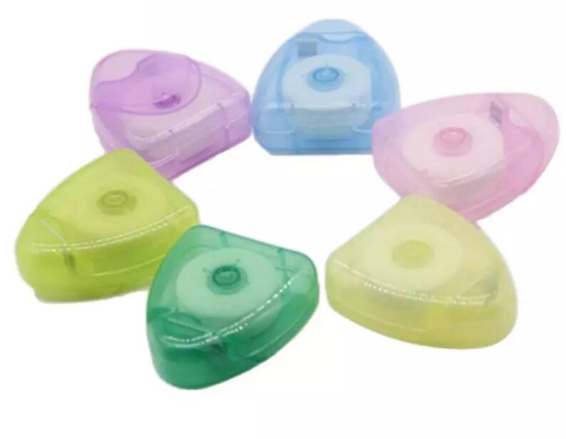 50M Portable Mini Dental Floss Oral Hygiene With Box Etsy