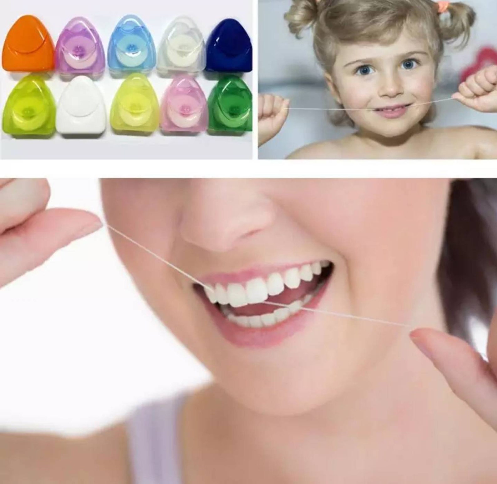 50M Portable Mini Dental Floss Oral Hygiene With Box Etsy