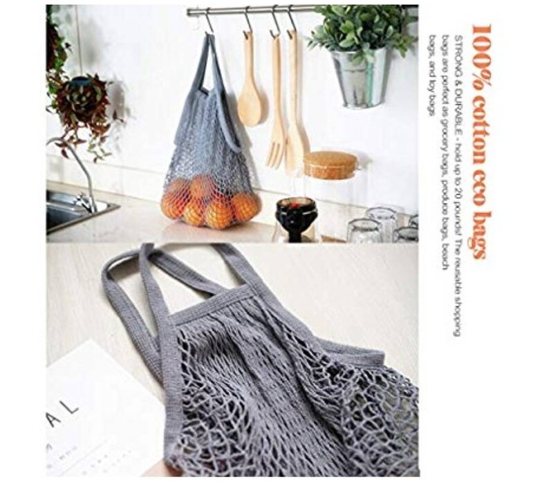 Washable Mesh Shopping Bag Reusable Bag Shopping Bag Totes Etsy