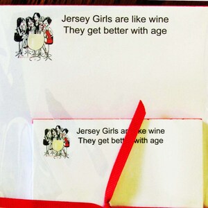 Notepad - Jersey Girls are like Wine