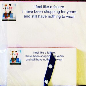 Notepad - Shopping for years Nothing to wear