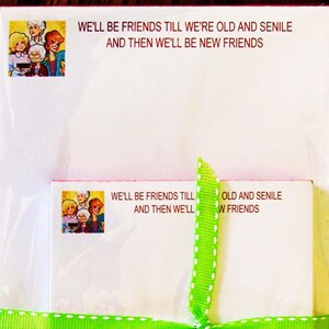 Notepad - Friends till we&#39;re Old and Senile