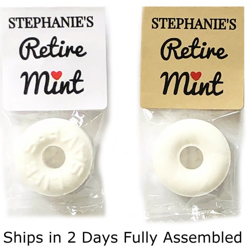 Retirement Party Favors Personalized Retirement Favors for Etsy