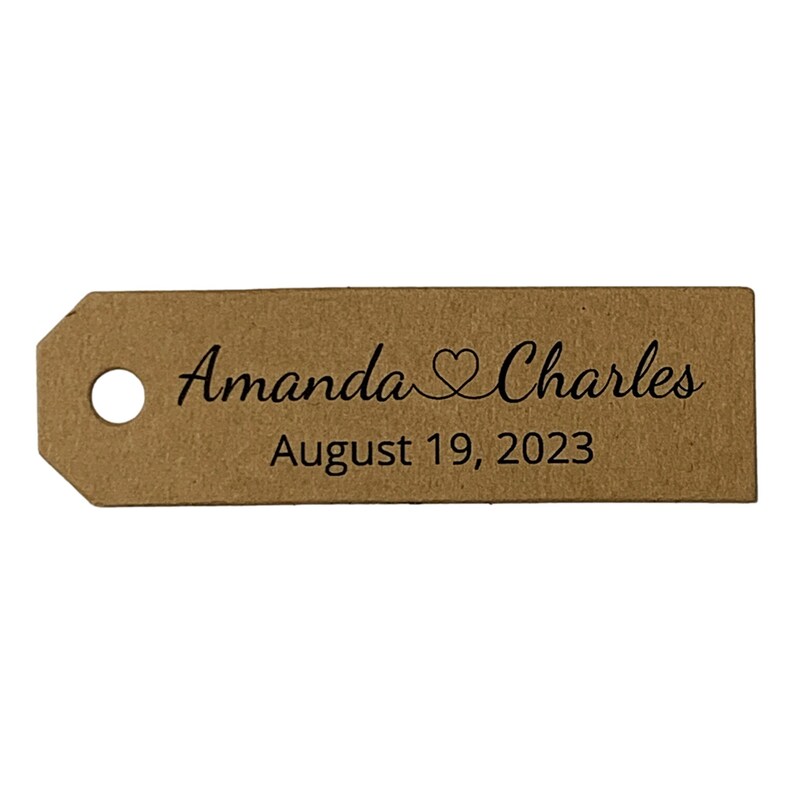 Wedding Favor Tags Wedding Thank You Gift Tags Etsy
