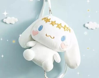 Cinnamoroll Cross-Dressing Doll is Cute and Cute Plush Doll to Give Girlfriend A Birthday Gift,Blue Color : Blue, Size : 55cm Cinnamoroll Cross-Dressing Doll is Cute and Cute Plush Doll to Give Girlfriend A Birthday Gift,Blue Color : Blue, Size : 55cm