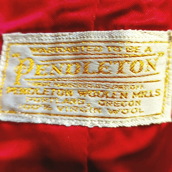 Vintage 60s Pendleton Classic Scottish Tartan Pla… - image 8