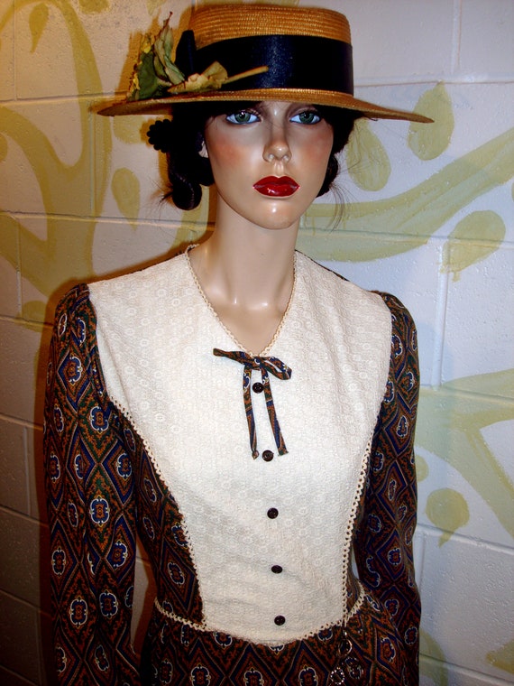 Vintage Cottage Core Gunne Sax Style Festival Max… - image 9