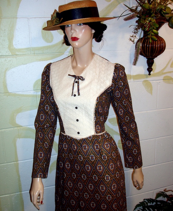 Vintage Cottage Core Gunne Sax Style Festival Max… - image 1