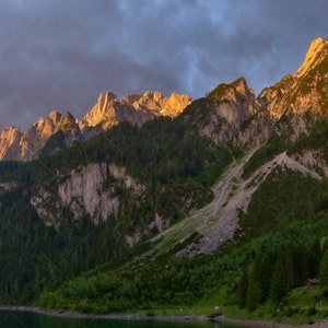 Gosaukamm Panorama - Limited Edition Landscape Photography - Austria Alpine Photography - Digital Download