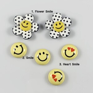 Smile Shoe Charms for Croc