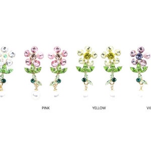 High Quality Fashion Jewelry Flower Earring / Bridal / boutique / special / antique