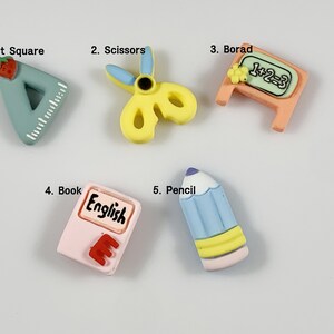 School Supplies Shoe Charms for Croc