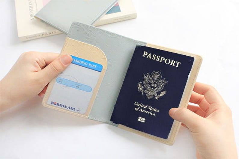 Anti-Skimming Soft Cover Passport Wallet NEW image 4