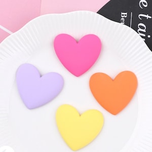 High Quality Colorful Heart Shoe Charms For Croc