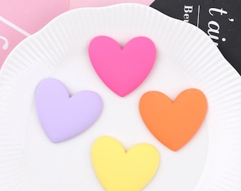 Colorful Heart Shoe Charms for Crocs