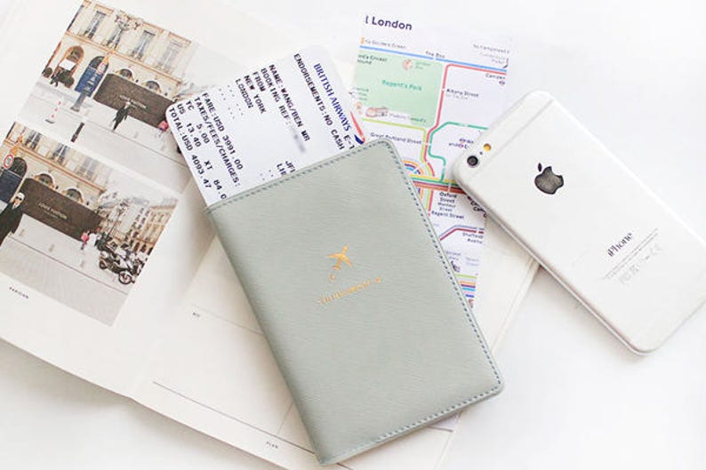 Anti-Skimming Soft Cover Passport Wallet NEW image 8