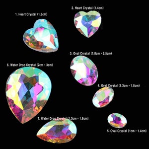 Crystal Shoe Charms for Crocs: Swarovski Glass