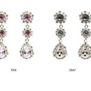 High Quality Fashion Jewelry Stone Earring / Bridal / boutique / special / antique