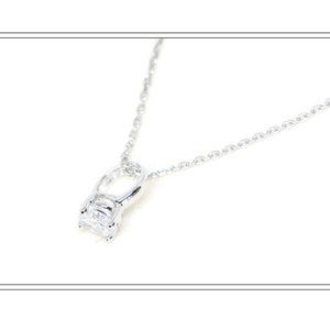 Kubische Rhodium Anhänger Halskette: Silber Kette, Brautschmuck