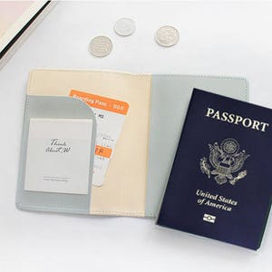 Anti-Skimming Soft Cover Passport Wallet NEW image 9