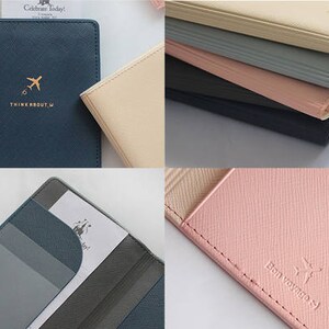 Anti-Skimming Soft Cover Passport Wallet NEW image 7