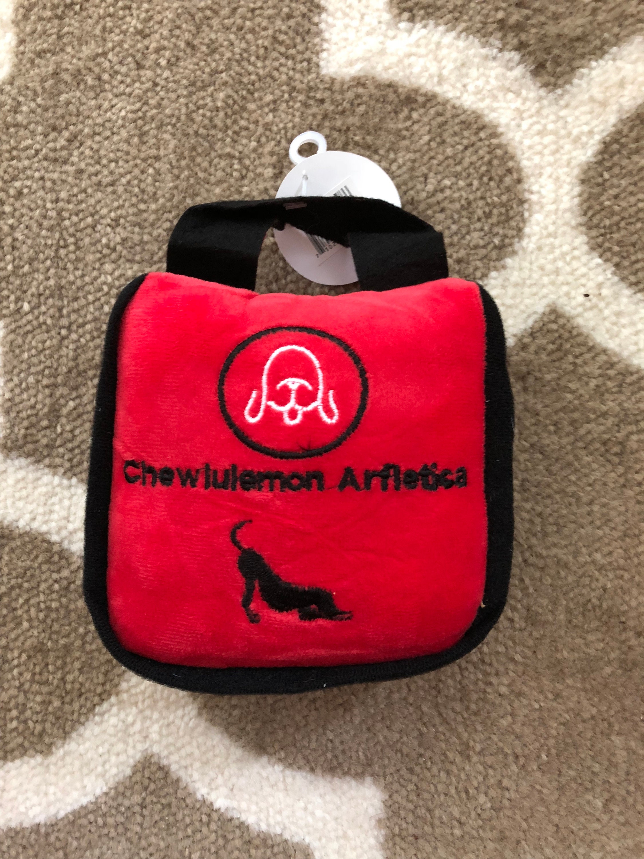 Chewlulemon Dog Toy Lululemon Dog Toy Funny Dog Toy Etsy