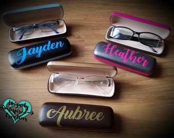 New Caledonia National Emblem Glasses Case Eyeglasses Clam Shell Holder Storage Box