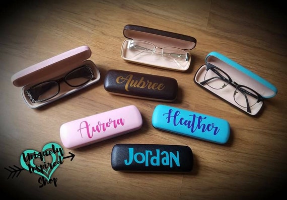 eyeglass case monogram