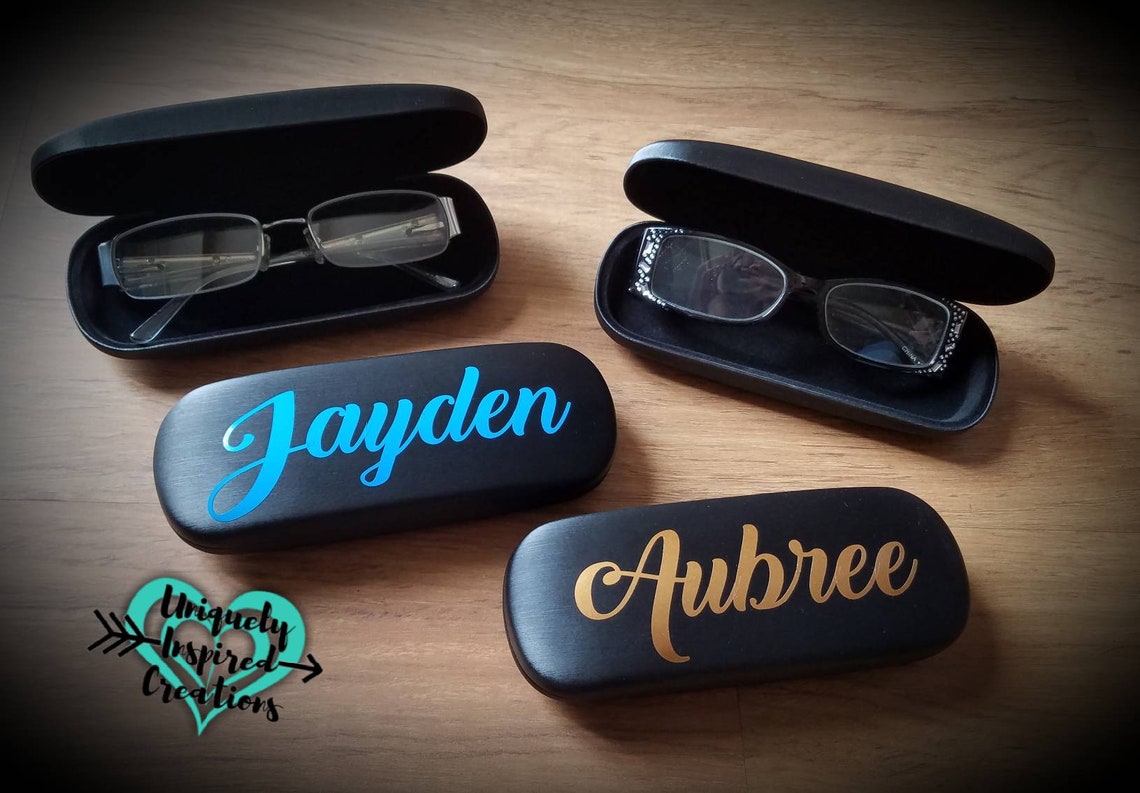 Personalized Eyeglass Case Personalized Gift for Women Men - Etsy