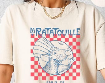 Comfort Color® Ratatouille Shirt, Vintage Ratatouille Gusteau&#39;s Shirt, Remy anyone can cook tshirt,  Little Chef shirt, Remy Shirts, 00359