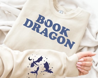 Comfort Color® Book Dragon Shirt, Book Lover T-Shirt, Fantasy Reader Tee, Bookish Tee, Book Addicted Tee, Dragon Shirt, fantasy era, 00506