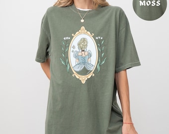 Comfort Color®  Disney Princess Belle Shirt, t-shirt, Tale As Old As Time shirt, Disney Princess Sweat, Beauty And The Beast tee, 00615