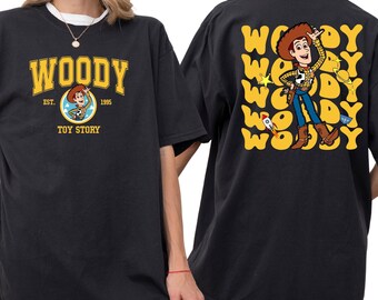 Comfort Color® 2-sided Woody Dinosaur t-shirt, Pixar Toy Story sweatshirt, Disney Toy Story shirt, Disney trip tee, 00590