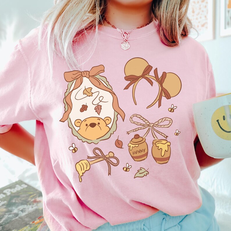 Comfort Color® Disney bear shirt Mama Bear shirt Halloween cute bear tee Disney Family Shirt disney trip shirt disney fall shirt 00893 image 4