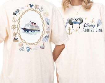 Comfort Colors® Vintage Disney Cruis Shirt, Disney Cruise 2026 Shirt, Family Matching Cruise Shirt, Cruise Family Tee, Magical Cruise 001376