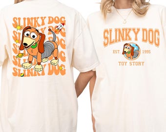 Comfort Color® Slinky Dog t-shirt, Pixar Toy Story sweatShirt, Dog Lovers Tee, Disney dog shirt, disney trip tee, disney vacation tee, 00546